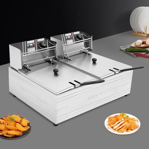 Friggitrice doppia 12l - friggitrice,