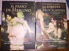 lotto di 2 IL PASSO DI MERLINO e LA FORESTA DI BROCELANDIA JEAN-LOUIS FETJAINE