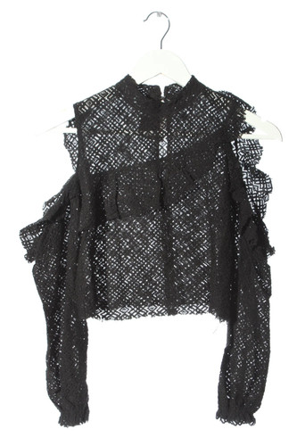 Zara elegante spitzenbluse - zara,
