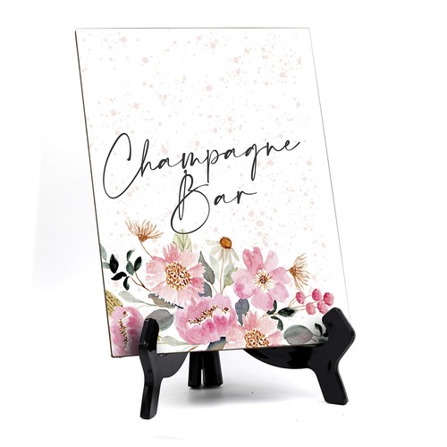 Insegna tavolo champagne - insegna,