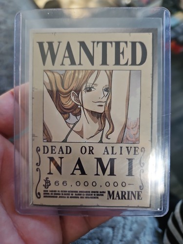 One piece nami wanted poster - wanted,