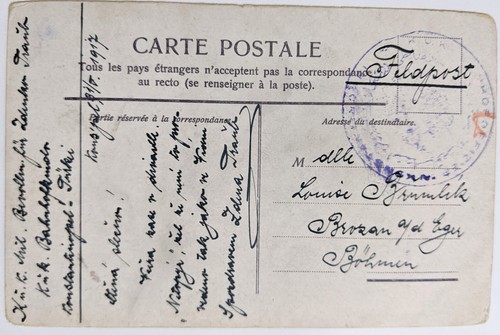 Ww1 feldpost regno unito - regno,