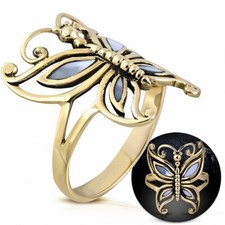 Anello IN Bronzo Con Perle