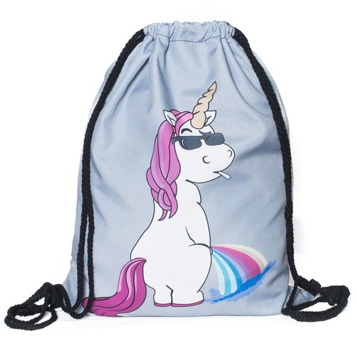 Borsa ginnastica unicorno - borsa, da