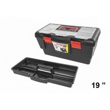 Cassetta porta attrezzi - porta, 19"