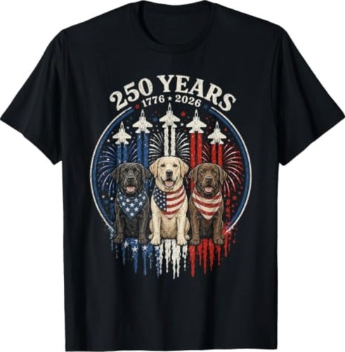 Maglietta 250 years america - years,