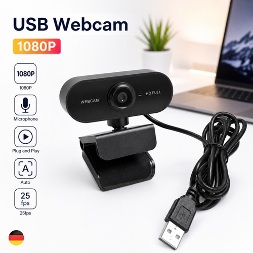 Telecamera webcam 1080p - telecamera, full