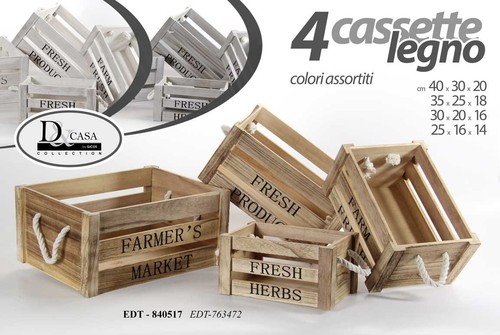Cassette porta oggetti - cassette,
