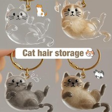 Portachiavi con pelliccia di