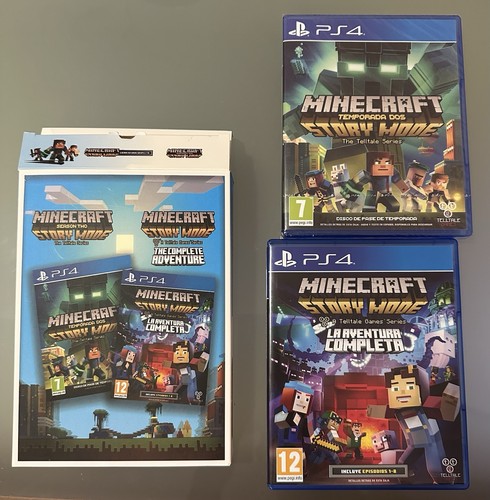 Minecraft story mode ps4 - story, pal