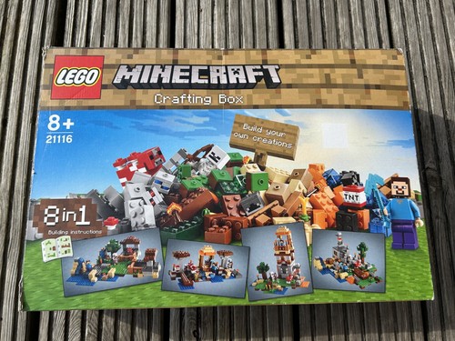 Lego minecraft crafting box - minecraft,