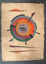 Quadro acquerello guazzo