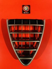 Scudo Griglia Maschera Anteriore Radiatore  Alfa Romeo 147 Cromata Satinata