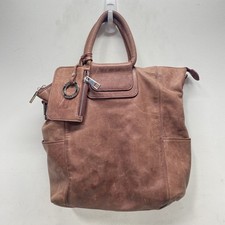 Borsa Carlo Cecchini Roma in pelle marrone