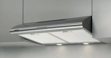 SILVERLINE 1201.6.733.04 Cappa Incasso Sottopensile Filtrante Inox cm 60x15x50