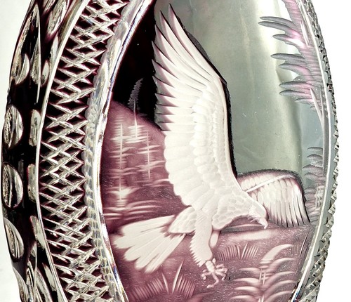 Vetro cristallo vaso levigato - vaso,