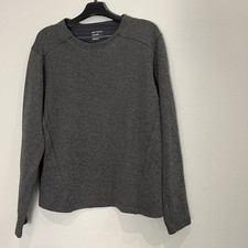 Arc'teryx Covert LT Pullover Pile Grigio Verde Uomo Medium