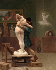 Antique Pygmalion and Galatea