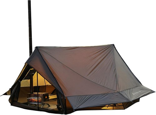 Tenda calda con - calda, presa