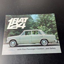 Fiat 124 Berlina 1967 Brochure