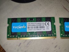 2x 2GB  DDR2 PC2-6400S SODIMM RAM memoria 800MHz 200-pin Notebook 