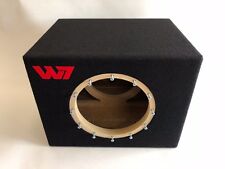 JL Audio 10W7 AE scatola subwoofer sigillata con logo plexi rosso