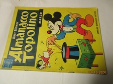 ALMANACCO TOPOLINO  anno 1958  marzo - ottimo