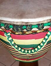Djembé Africano...dimensioni 62cm H ...35cm Larghezza Della Pelle...