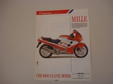 advertising Pubblicità 1990 MOTO HONDA CBR 1000 F