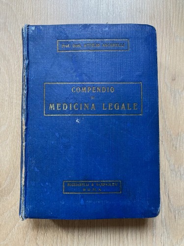 Compendio medicina legale - medicina,