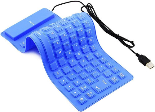 Tastiera silicone pieghevole - tastiera,