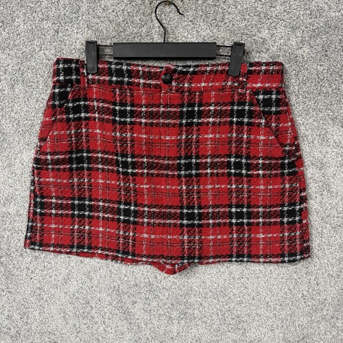 Zara skort tartan plaid - skort,