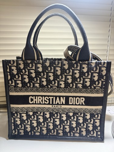 Medium dior book tote blue - tote,