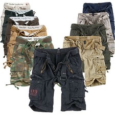 SURPLUS Raw Vintage DIVISION / ROYAL Cargo SHORTS Bermuda US ARMY pantaloni corti 