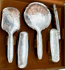Set da parrucchiere in argento