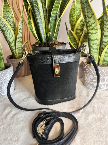 Mini borsa secchiello donna