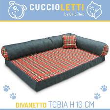 MORBIDA CUCCIA CUSCINO MATERASSINO LETTO CANE GATTO TOBIA by Cuccioletti