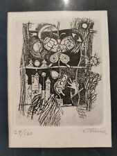 Valeria Vecchia Incisione acquaforte 1971 29/130