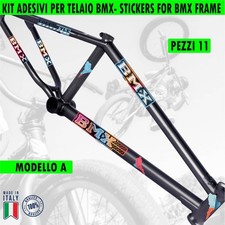 L342 Kit 11 Adesivi Telaio BMX