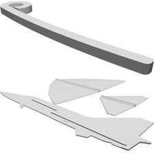 Modello Aliante per Caccia