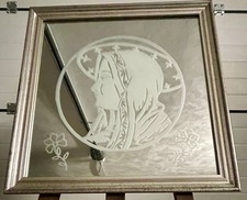 CORNICE LEGNO SPECCHIO CON