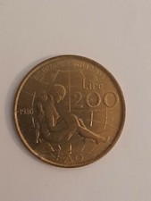 Moneta rara 200 Lire  del 1980