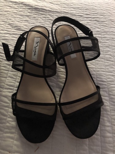 Nina ganice nero raso rete - nina,