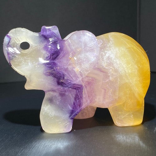 Elefante fluorite colorato