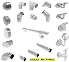 Acciaio Inox Corrimano 42,4