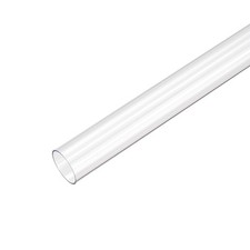 PVC rigido tubi rotondi chiaro