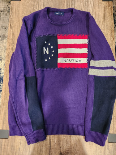Maglione nautica 1983 bandiera - maglione,