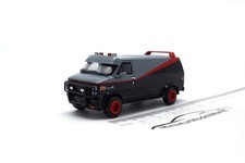 GMC Vandura - nero/rosso - A-Team - 1:87 - Brekina (18250)