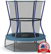Mini Trampolín Con Red De