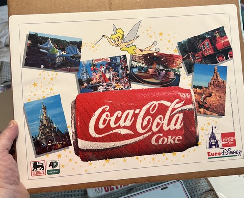 Tovaglietta coca cola euro - tovaglietta,
